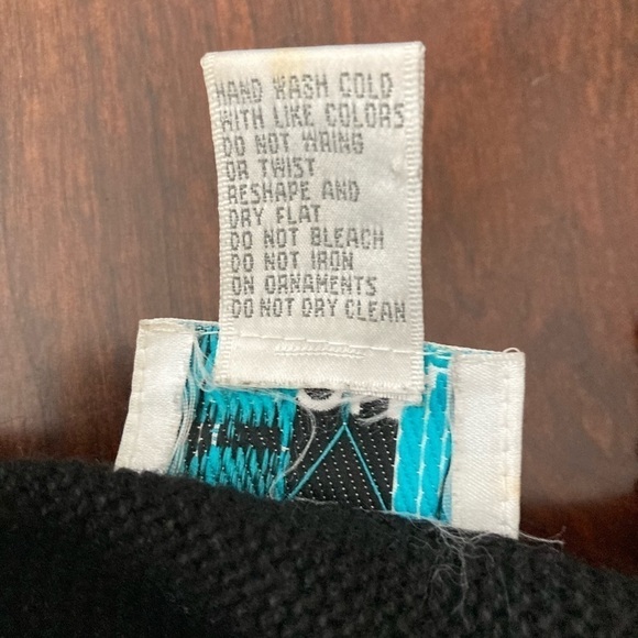 Mister Noah 20W Sequined Sweater Pullover Floral Flowers 90s Knit - Picture 7 of 13